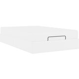  Posteljni okvir z vzmetnico Čista bela 120 x 190 cm Umetna koža, (5000069817) | Shoptok.si