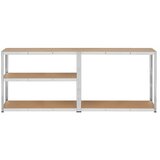 Rebel Metalna montazna polica srebrna 205x120x45cm RB-1253 | Eponuda.com