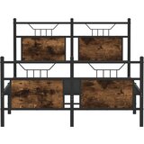 vidaXL Okvir kreveta bez madraca boja hrasta 120 x 200 cm drveni | shoptok.hr