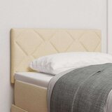 vidaXL Naslon za glavo z diamantskim blokovnim dizajnom kremne barve 80 cm iz tkanine, (22083503) | Shoptok.si