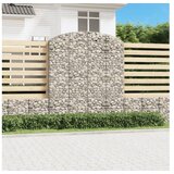  Obokana gabonska košara 200x50x220/240 cm pocinkano železo | Shoptok.si