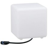 PAULMANN Plug & Shine Vrtni LED reflektor Cube (2,8 W, Bijela, Mogućnost upravljanja s pomoću aplikacije, IP65, D x Š x V: 20 x 20 x 20 cm) | shoptok.hr