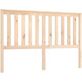 Maison Chic posteljno vzglavje - vzglavna omarica - nočna omarica 156x6x101 cm trdna borovina, (21704537) Cene