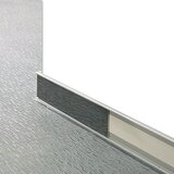 LOGOCLIC Zidni profil (Srebrne boje, 2,5 m x 11,8 mm x 58 mm) | shoptok.hr