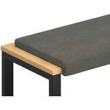 Jastučić za klupu Kord Svjetlosiva Dubina 35 cm - Svjetlosiva 110 x 38 x 6 5 cm | shoptok.hr