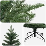  Umjetno božićno drvce s nogom 120 cm PE i PVC Zelena - Zelena 120 cm bez LED svjetala | shoptok.hr