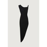 Elisabetta Franchi Dolge obleke AB90661E2 110 Vijolična Cene