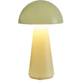 Rumena LED namizna svetilka z daljinskim upravljalnikom (višina 28 cm) Sam –