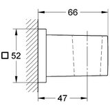 Grohe stensko držalo za ročno prho Euphoria Cube 27693000 | Shoptok.si
