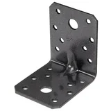 Kotni veznik z veliko nosilnostjo Duravis® (Do x Š x V: 70 x 70 x 55 mm, Diamantno črna)