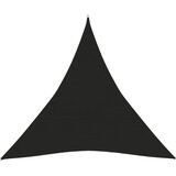 vidaXL Senčno jadro 160 g/m² črno 3,6x3,6x3,6 m HDPE Cene