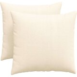  Jastučići za sofu 2 pcs Krema 50 x 50 cm Kordura tekstil | Eponuda.com