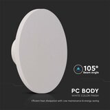  Spoljašnje LED zidno svetlo LED/12W/230V 3000K IP65 belo | Eponuda.com