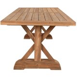 House Nordic Vrtni stol od masivne tikovine 100x240 cm Volos – | shoptok.hr