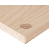  Ploča za radni stol 80 x 40 x 2,5 cm od masivne borovine | shoptok.hr