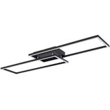 Globo stropna lampa led 36W 3300lm, cct 2.700-4000-6.000K 101x29cm tatjana crna | shoptok.hr