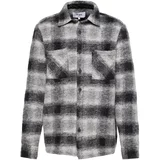 Wax London Prehodna jakna 'WHITING' antracit / svetlo siva