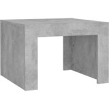 Maison Chic Klubska mizica - kavna mizica - Nizka mizica betonsko siva 50x50x35 cm iverna plošča, (21753961) Cene