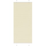 vidaXL plisirana žaluzija cream 85x200 cm širina tkanine 84,4 cm | Shoptok.si
