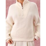 Sinsay Džemper half-zip s udjelom vune | shoptok.hr