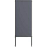  Privatnost u vrtu Antracit 50 x 140 cm Hladno valjana čelična Slike