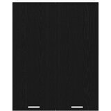 Viseći ormarić s policom Zidne Riga Crni hrast 80 x 31 x 100 cm | shoptok.hr