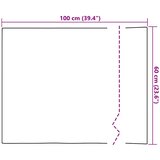  Samoljepljiva ogledalna folija 60 x 100 cm 2 kom. Srebrna PET | shoptok.hr