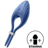 Satisfyer Duelist - polnilni vibracijski obroček za penis (modra) | Shoptok.si