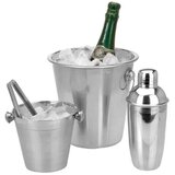 Excellent Houseware 424155 4 Piece Bar Set Stainless Steel Cene