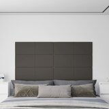 vidaXL Zidne ploče 12 kom tamnosiva 90x30 cm baršunaste 3,24 m² | shoptok.hr