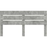  Vzglavje z vzglavjem Betonsko siva 160 cm Konstruiran les, (5000120840) | Shoptok.si