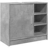Ormarić za umivaonik boja betona 63x29x55 cm konstruirano drvo | shoptok.hr