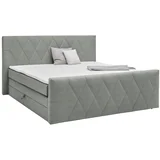 Postelja Boxspring Josie-b, Siva, 160x200