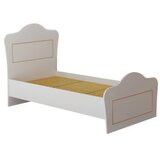 Hanah home Rb-088 Matte White Single Bedstead Cene