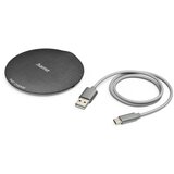 Hama Wireless punjač QI-FC10 metalni, crni 10W | Eponuda.ba