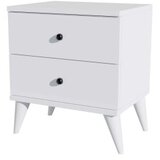 Hanah home mona 3720 white nightstand | ePonuda.com
