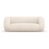 Cosmopolitan Design Kremno bela sedežna garnitura iz tkanine bouclé 210 cm Essen – Cene
