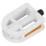 Pedala dečja pvc bela bez ležaja 9/16” širi navoj 92 x 55 mm 3802203