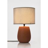 YES EVERYDAY Stolna lampa keramička boja terakote s tekstilnim sjenilom (visina 41,5 cm) Irvin – | shoptok.hr