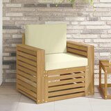  Set vanjskih sofa Poliester Bijela - Bijela i krem Široka ravnina | shoptok.hr