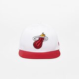New Era Miami Heat White Crown Team 9FIFTY Snapback Cap White Cene