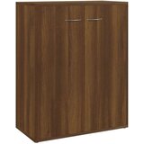  Komoda rjav hrast 60x30x75 cm inženirski les, (20654115) | Shoptok.si