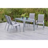 Gardenson Vrtni Set Amalfi, 5-delni, Raztegljiva Miza Cene