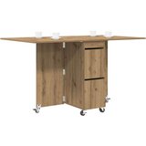  Jedilna miza 2 pcs 140 x 80 x 77 cm Inženirski les, (5000268707) | Shoptok.si