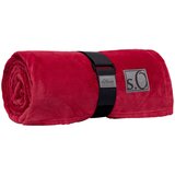 s.Oliver DEKORATIVNA ODEJA 150/200 cm rdeča | Shoptok.si