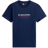 Tommy Jeans Majica mornarska / rdeča / bela | Shoptok.si
