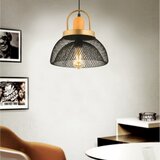  Visilica na sajli MONZA 1xE27/40W/230V prečnik 29 cm crna/zlatna | Eponuda.com