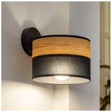  Zidna lampa ALBA 1xE27/15W/230V crna/braon | Eponuda.com
