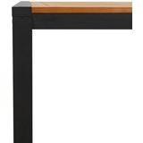  Vrtni stol s U-nogama 180 x 90 x 75 cm od masivnog drva bagrema | shoptok.hr