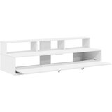 Studio radni stol Bijela 130 x 42,5 x 36 cm Konstruirano drvo | shoptok.hr